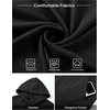 image:imageJMIERR Mens Short Sleeve Hoodie Lightweight Hooded Tshirts with Pocket  Lightweight material Kangaroo pocket Loose fit Athletic and casual Workout Gym Vocation SummerDark Grey