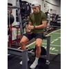 image:imageJMIERR Mens Short Sleeve Hoodie Lightweight Hooded Tshirts with Pocket  Lightweight material Kangaroo pocket Loose fit Athletic and casual Workout Gym Vocation SummerArmy Green