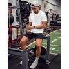 image:imageJMIERR Mens Short Sleeve Hoodie Lightweight Hooded Tshirts with Pocket  Lightweight material Kangaroo pocket Loose fit Athletic and casual Workout Gym Vocation SummerWhite