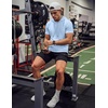 image:imageJMIERR Mens Short Sleeve Hoodie Lightweight Hooded Tshirts with Pocket  Lightweight material Kangaroo pocket Loose fit Athletic and casual Workout Gym Vocation SummerBaby Blue