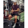 image:imageJMIERR Mens Short Sleeve Hoodie Lightweight Hooded Tshirts with Pocket  Lightweight material Kangaroo pocket Loose fit Athletic and casual Workout Gym Vocation SummerPurple