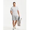 image:imageJMIERR Mens Short Sleeve Hoodie Lightweight Hooded Tshirts with Pocket  Lightweight material Kangaroo pocket Loose fit Athletic and casual Workout Gym Vocation SummerWhite