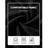 image:imageJMIERR Mens 2 Piece Set Short Sleeve Shirts and Pants Summer Textured Suits  Crewneck T Shirts Drawstring Pants Pockets Sportwear Vacation Athletic Cruise Beach CasualBlack