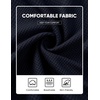 image:imageJMIERR Mens 2 Piece Set Short Sleeve Shirts and Pants Summer Textured Suits  Crewneck T Shirts Drawstring Pants Pockets Sportwear Vacation Athletic Cruise Beach CasualNavy Blue