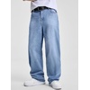 image:imageJMIERR Mens Baggy Jeans Wide Leg Y2K Loose Fit Denim Pants  Vintage Relaxed Loose Fit Stretch Straight Leg Skater Streetwear 5 Pockets Casual Carpenter Jean Hip HopBeau Blue