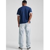 image:imageJMIERR Mens Baggy Jeans Wide Leg Y2K Loose Fit Denim Pants  Vintage Relaxed Loose Fit Stretch Straight Leg Skater Streetwear 5 Pockets Casual Carpenter Jean Hip HopLight Blue