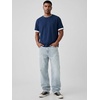image:imageJMIERR Mens Baggy Jeans Wide Leg Y2K Loose Fit Denim Pants  Vintage Relaxed Loose Fit Stretch Straight Leg Skater Streetwear 5 Pockets Casual Carpenter Jean Hip HopLight Blue