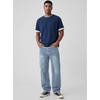 image:imageJMIERR Mens Baggy Jeans Wide Leg Y2K Loose Fit Denim Pants  Vintage Relaxed Loose Fit Stretch Straight Leg Skater Streetwear 5 Pockets Casual Carpenter Jean Hip HopLight Washed Blue