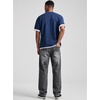 image:imageJMIERR Mens Baggy Jeans Wide Leg Y2K Loose Fit Denim Pants  Vintage Relaxed Loose Fit Stretch Straight Leg Skater Streetwear 5 Pockets Casual Carpenter Jean Hip HopMedium Grey