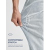 image:imageJMIERR Mens Baggy Jeans Wide Leg Y2K Loose Fit Denim Pants  Vintage Relaxed Loose Fit Stretch Straight Leg Skater Streetwear 5 Pockets Casual Carpenter Jean Hip HopLight Blue