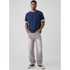 image:imageJMIERR Mens Baggy Jeans Wide Leg Y2K Loose Fit Denim Pants  Vintage Relaxed Loose Fit Stretch Straight Leg Skater Streetwear 5 Pockets Casual Carpenter Jean Hip HopLight Grey