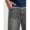 image:imageJMIERR Mens Baggy Jeans Wide Leg Y2K Loose Fit Denim Pants  Vintage Relaxed Loose Fit Stretch Straight Leg Skater Streetwear 5 Pockets Casual Carpenter Jean Hip HopSmoky Grey