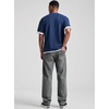 image:imageJMIERR Mens Baggy Jeans Wide Leg Y2K Loose Fit Denim Pants  Vintage Relaxed Loose Fit Stretch Straight Leg Skater Streetwear 5 Pockets Casual Carpenter Jean Hip HopSmoky Grey