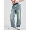 image:imageJMIERR Mens Baggy Jeans Wide Leg Y2K Loose Fit Denim Pants  Vintage Relaxed Loose Fit Stretch Straight Leg Skater Streetwear 5 Pockets Casual Carpenter Jean Hip HopStone Blue