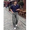 image:imageJMIERR Mens Baggy Jeans Wide Leg Y2K Loose Fit Denim Pants  Vintage Relaxed Loose Fit Stretch Straight Leg Skater Streetwear 5 Pockets Casual Carpenter Jean Hip HopSmoky Grey