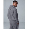 image:imageJMIERR Mens Hoodie Jogger Pants Set Fleece Lined Zip Up Two Piece Tracksuit  Fleecelined warmth fullzip hoodie jogger pants set kangaroo pocket leather zipper pull ribbed cuffs and hemMedium Grey