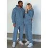 image:imageJMIERR Mens Sweatsuit 2 Piece Hoodie Tracksuit Jogger Set  Soft Fleece Lining Outfits Machine Wash Kangaroo Pocket Sweatshirt Drawstring Waist Sweatpants Fall Winter Matching SetsSky Blue