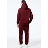 image:imageJMIERR Mens Sweatsuit 2 Piece Hoodie Tracksuit Jogger Set  Soft Fleece Lining Outfits Machine Wash Kangaroo Pocket Sweatshirt Drawstring Waist Sweatpants Fall Winter Matching SetsRed