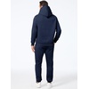 image:imageJMIERR Mens Sweatsuit 2 Piece Hoodie Tracksuit Jogger Set  Soft Fleece Lining Outfits Machine Wash Kangaroo Pocket Sweatshirt Drawstring Waist Sweatpants Fall Winter Matching SetsNavy Blue