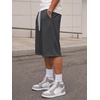 image:imageJMIERR Mens Baggy Sweat Shorts Below Knee Drawstring  Soft Stretch Fabric Deep Pockets Adjustable Drawstring Waist Baggy Loose Fit Below Knee Length Lightweight Gym ShortsDark Grey