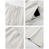 image:imageJMIERR Mens Baggy Sweat Shorts Below Knee Drawstring  Soft Stretch Fabric Deep Pockets Adjustable Drawstring Waist Baggy Loose Fit Below Knee Length Lightweight Gym ShortsA Light Grey