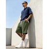 image:imageJMIERR Mens Baggy Sweat Shorts Below Knee Drawstring  Soft Stretch Fabric Deep Pockets Adjustable Drawstring Waist Baggy Loose Fit Below Knee Length Lightweight Gym ShortsLight Green
