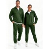 image:imageJMIERR Mens Track Suits 2 Piece Outfits Quarter Zipper Polo Shirt Tracksuit amp Joggers Sweatpants Sweatsuit SetsGreen