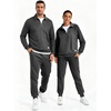 image:imageJMIERR Mens Track Suits 2 Piece Outfits Quarter Zipper Polo Shirt Tracksuit amp Joggers Sweatpants Sweatsuit SetsGrey