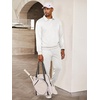 image:imageJMIERR Mens Track Suits 2 Piece Outfits Quarter Zipper Polo Shirt Tracksuit amp Joggers Sweatpants Sweatsuit SetsWhite