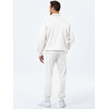 image:imageJMIERR Mens Track Suits 2 Piece Outfits Quarter Zipper Polo Shirt Tracksuit amp Joggers Sweatpants Sweatsuit SetsWhite