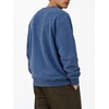 image:imageJMIERR Mens Acid Wash Cotton Vintage Relaxed Fit Crewneck Sweatshirt  Ribbed Collar Cuffs Long Sleeve Casual Pullover Drop Shoulder Y2K Streetwear Top Weekend Outings Fall Winter FashionSail Blue