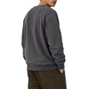 image:imageJMIERR Mens Acid Wash Cotton Vintage Relaxed Fit Crewneck Sweatshirt  Ribbed Collar Cuffs Long Sleeve Casual Pullover Drop Shoulder Y2K Streetwear Top Weekend Outings Fall Winter FashionDark Grey