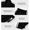 image:imageJMIERR Mens Tracksuits 2 Piece Sweat Suit Full Zip Jacket amp Sweatpants  Full Zip Casual Jacket Joggers Loungewear Warm Up Suits Fall Sports Outfits Jogging SuitsBlack