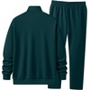 image:imageJMIERR Mens Tracksuits 2 Piece Sweat Suit Full Zip Jacket amp Sweatpants  Full Zip Casual Jacket Joggers Loungewear Warm Up Suits Fall Sports Outfits Jogging SuitsSea Green