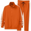 image:imageJMIERR Mens Tracksuits 2 Piece Sweat Suit Full Zip Jacket amp Sweatpants  Full Zip Casual Jacket Joggers Loungewear Warm Up Suits Fall Sports Outfits Jogging SuitsOrange