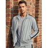image:imageJMIERR Mens Tracksuits 2 Piece Sweat Suit Full Zip Jacket amp Sweatpants  Full Zip Casual Jacket Joggers Loungewear Warm Up Suits Fall Sports Outfits Jogging SuitsLight Grey