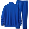image:imageJMIERR Mens Tracksuits 2 Piece Sweat Suit Full Zip Jacket amp Sweatpants  Full Zip Casual Jacket Joggers Loungewear Warm Up Suits Fall Sports Outfits Jogging SuitsBlue