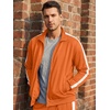 image:imageJMIERR Mens Tracksuits 2 Piece Sweat Suit Full Zip Jacket amp Sweatpants  Full Zip Casual Jacket Joggers Loungewear Warm Up Suits Fall Sports Outfits Jogging SuitsOrange