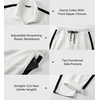 image:imageJMIERR Mens Tracksuits 2 Piece Sweat Suit Full Zip Jacket amp Sweatpants  Full Zip Casual Jacket Joggers Loungewear Warm Up Suits Fall Sports Outfits Jogging SuitsWhite