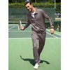 image:imageJMIERR Mens Tracksuits 2 Piece Sweat Suit Full Zip Jacket amp Sweatpants  Full Zip Casual Jacket Joggers Loungewear Warm Up Suits Fall Sports Outfits Jogging SuitsGrey