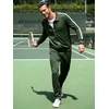 image:imageJMIERR Mens Tracksuits 2 Piece Sweat Suit Full Zip Jacket amp Sweatpants  Full Zip Casual Jacket Joggers Loungewear Warm Up Suits Fall Sports Outfits Jogging SuitsGreen
