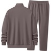 image:imageJMIERR Mens Tracksuits 2 Piece Sweat Suit Full Zip Jacket amp Sweatpants  Full Zip Casual Jacket Joggers Loungewear Warm Up Suits Fall Sports Outfits Jogging SuitsGrey