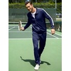 image:imageJMIERR Mens Tracksuits 2 Piece Sweat Suit Full Zip Jacket amp Sweatpants  Full Zip Casual Jacket Joggers Loungewear Warm Up Suits Fall Sports Outfits Jogging SuitsNavy Blue