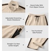 image:imageJMIERR Mens Tracksuits 2 Piece Sweat Suit Full Zip Jacket amp Sweatpants  Full Zip Casual Jacket Joggers Loungewear Warm Up Suits Fall Sports Outfits Jogging SuitsBeige