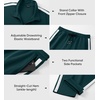 image:imageJMIERR Mens Tracksuits 2 Piece Sweat Suit Full Zip Jacket amp Sweatpants  Full Zip Casual Jacket Joggers Loungewear Warm Up Suits Fall Sports Outfits Jogging SuitsSea Green