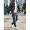 image:imageJMIERR Mens Tracksuits 2 Piece Sweat Suit Full Zip Jacket amp Sweatpants  Full Zip Casual Jacket Joggers Loungewear Warm Up Suits Fall Sports Outfits Jogging SuitsDark Grey