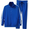 image:imageJMIERR Mens Tracksuits 2 Piece Sweat Suit Full Zip Jacket amp Sweatpants  Full Zip Casual Jacket Joggers Loungewear Warm Up Suits Fall Sports Outfits Jogging SuitsBlue