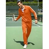 image:imageJMIERR Mens Tracksuits 2 Piece Sweat Suit Full Zip Jacket amp Sweatpants  Full Zip Casual Jacket Joggers Loungewear Warm Up Suits Fall Sports Outfits Jogging SuitsOrange