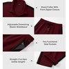 image:imageJMIERR Mens Tracksuits 2 Piece Sweat Suit Full Zip Jacket amp Sweatpants  Full Zip Casual Jacket Joggers Loungewear Warm Up Suits Fall Sports Outfits Jogging SuitsBurgundy