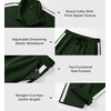 image:imageJMIERR Mens Tracksuits 2 Piece Sweat Suit Full Zip Jacket amp Sweatpants  Full Zip Casual Jacket Joggers Loungewear Warm Up Suits Fall Sports Outfits Jogging SuitsGreen